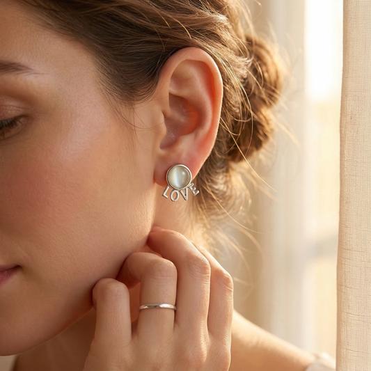 Lumina "LOVE" Accent Studs