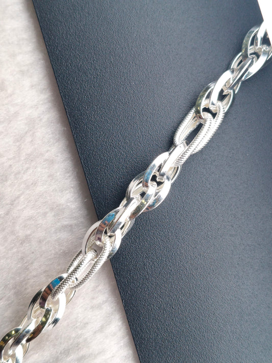 92.5 SILVER MEN'S BRACELET