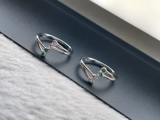 Traditional Silver Adjustable Toe Ring