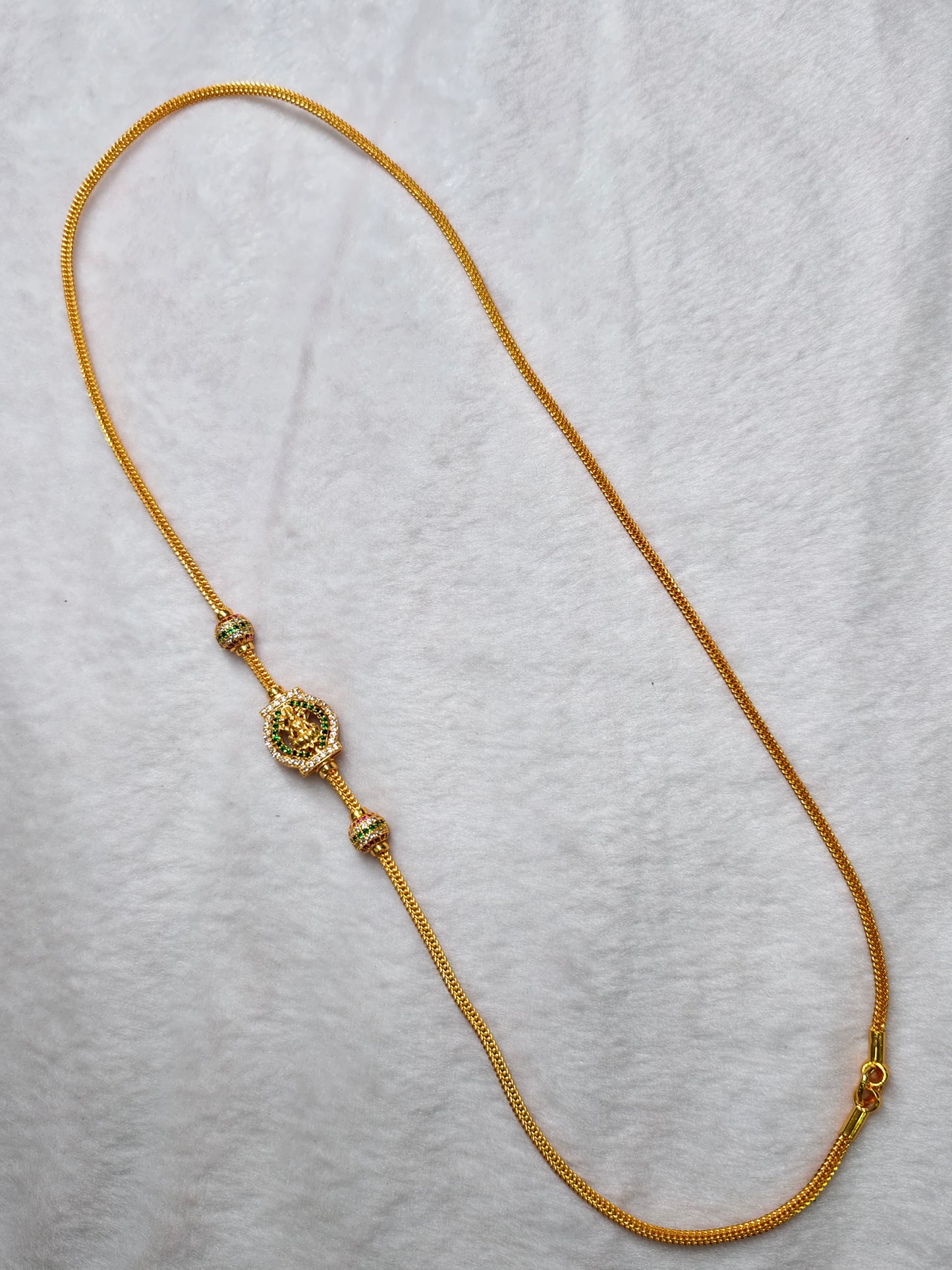 GOLD POLISHED THALI SARAD-6