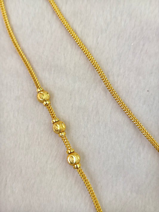 GOLD POLISHED THALI SARAD-2