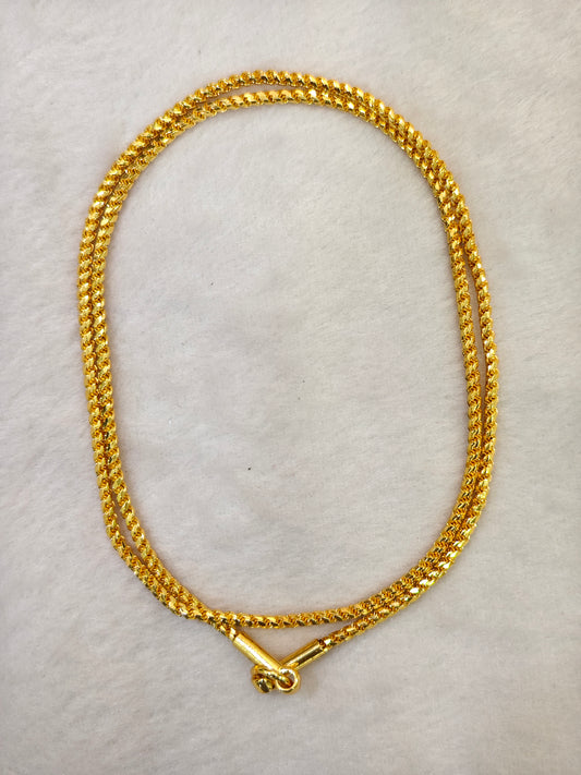 GOLD POLISHED THALI SARAD-5