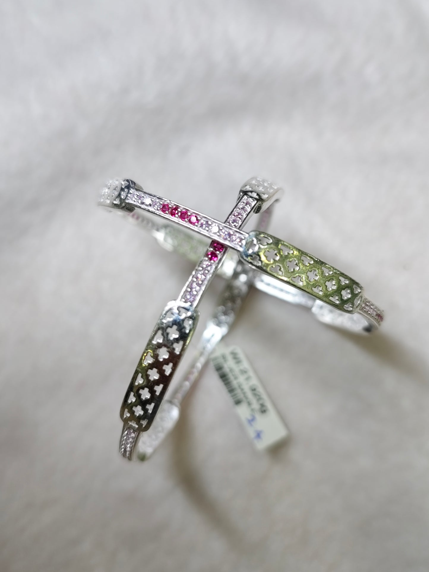 LADIES SILVER BANGLE-1