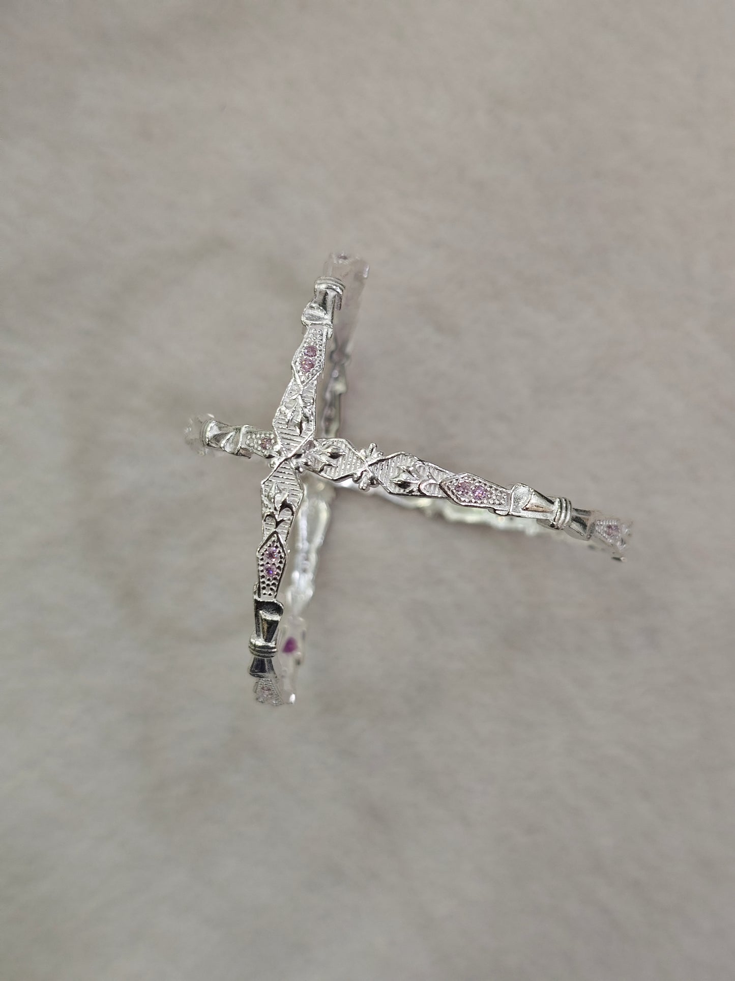 LADIES SILVER BANGLE-6