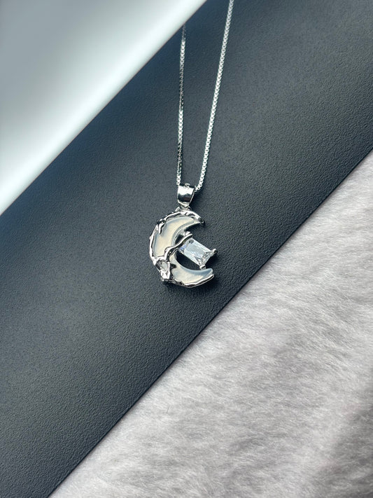 SILVER PENDANT CHAIN-2