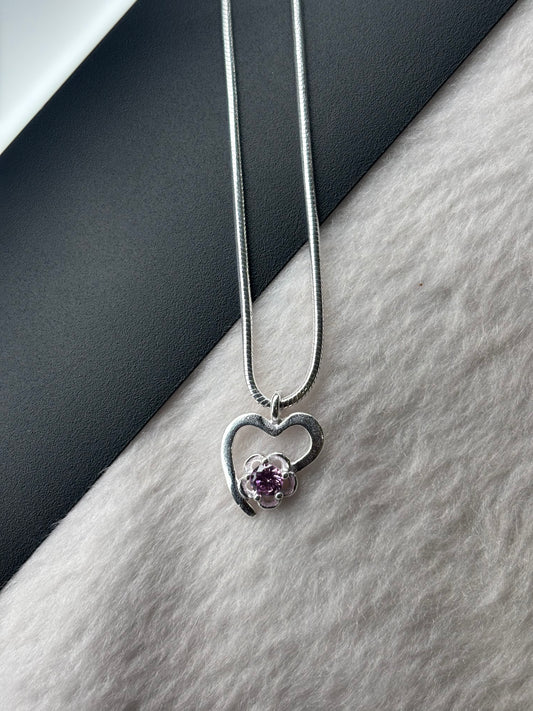 SILVER PENDANT CHAIN-11
