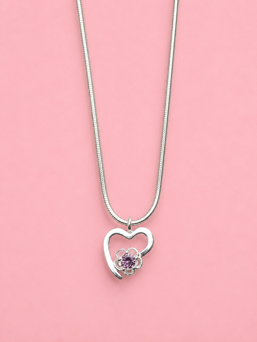 SILVER PENDANT CHAIN-11