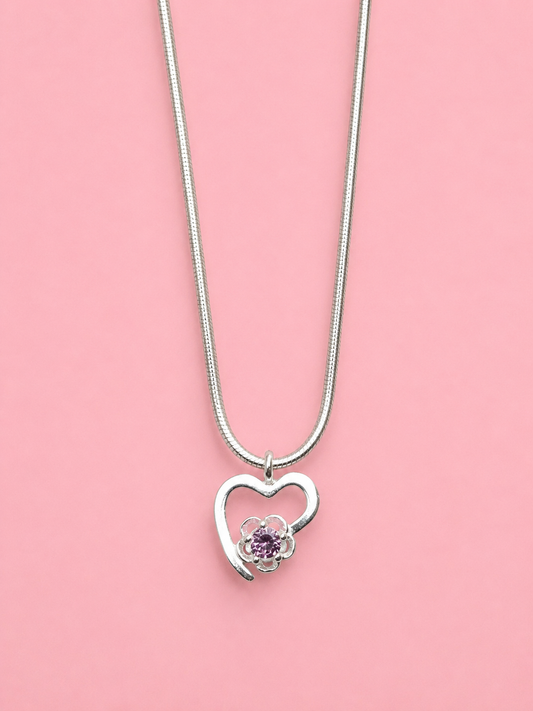 SILVER PENDANT CHAIN-11