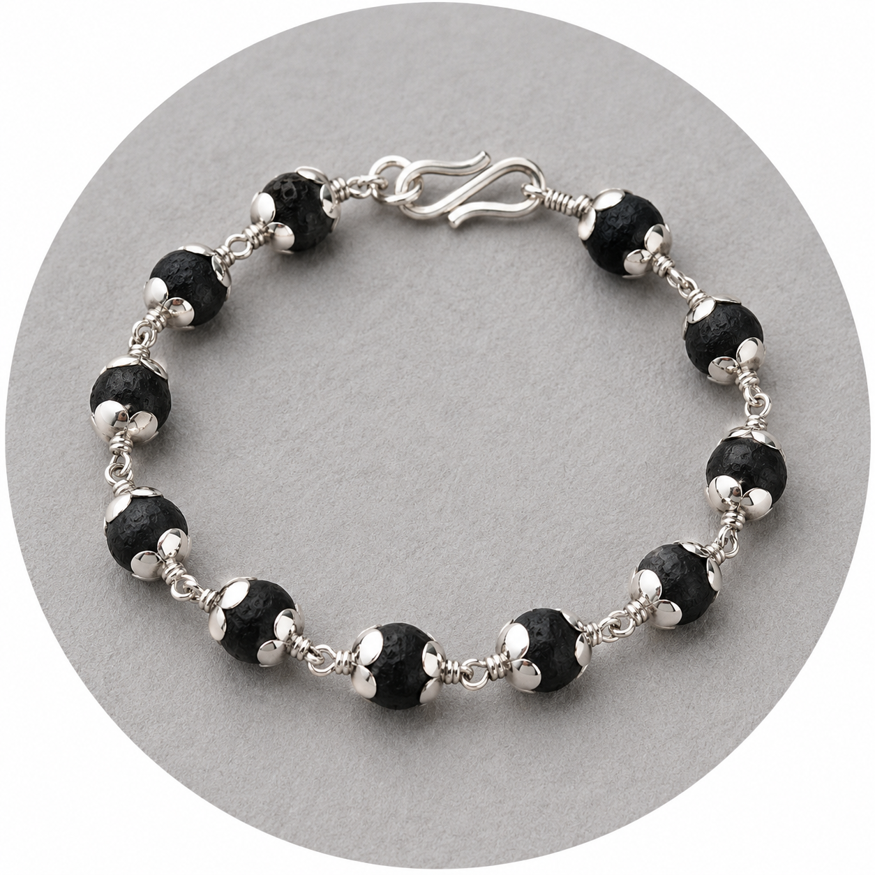 SILVER KARUNGALI BRACELET
