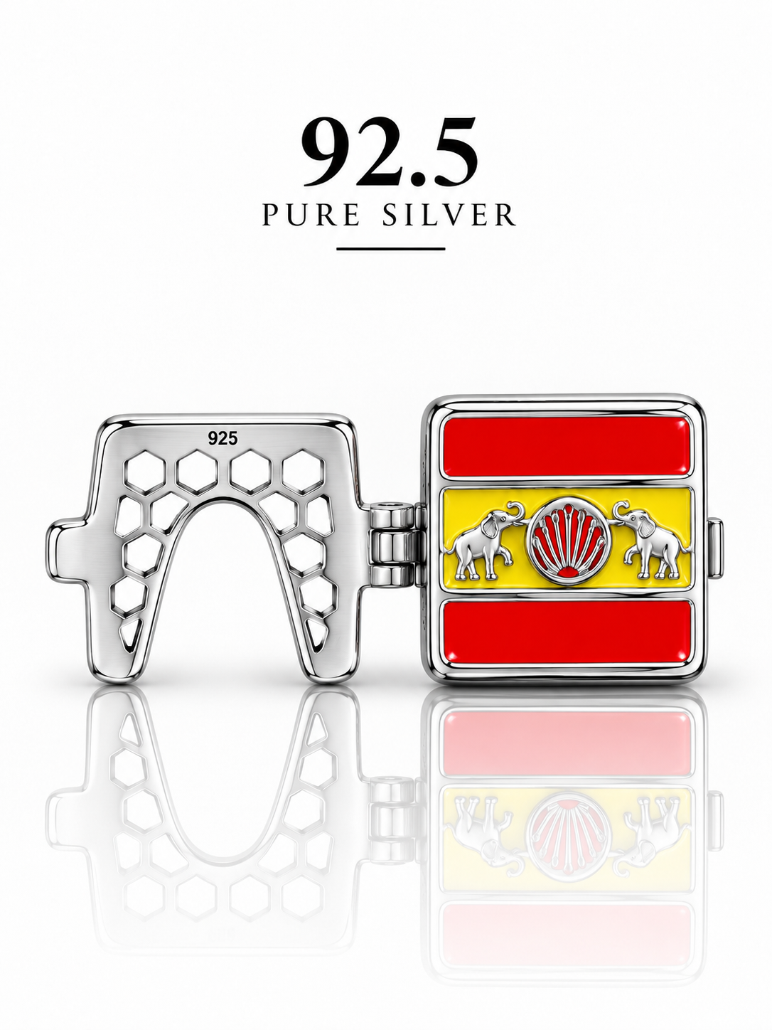 Tvk Silver Button Holder |ZORKI