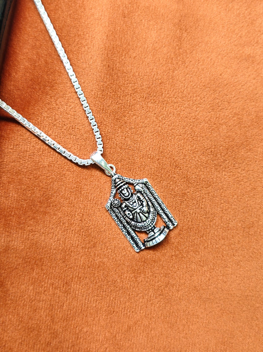 92.5 Silver Tirupati Balaji Antique Dollar | ZORKI