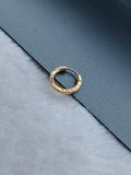 18KT GOLD BALI SINGLE EARRING