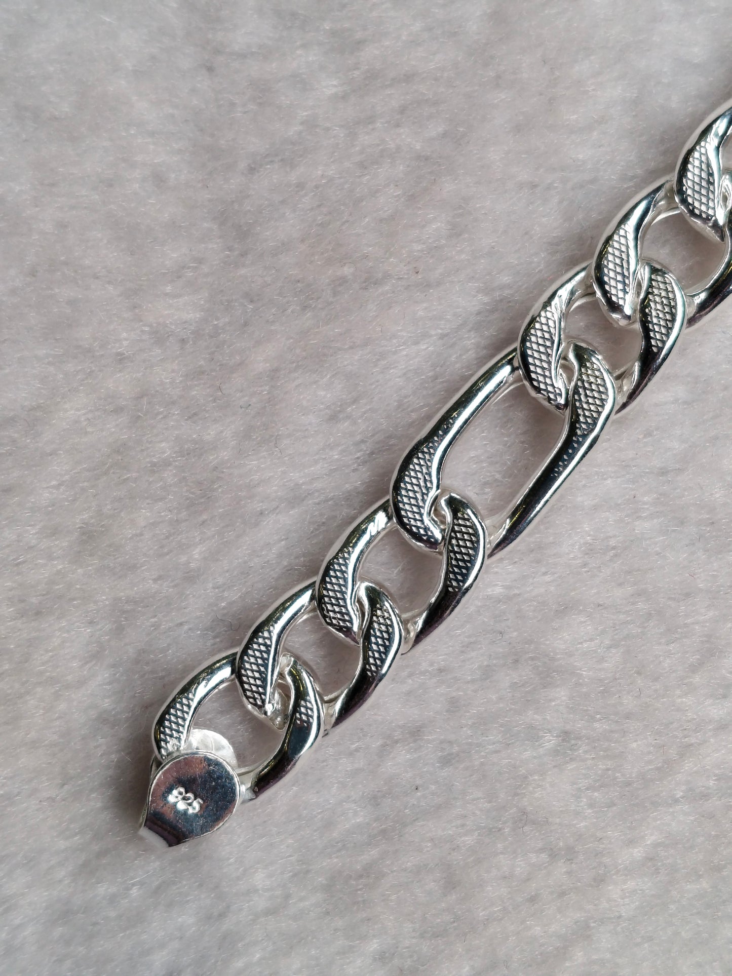 92.5 SILVER MEN'S BRACELET