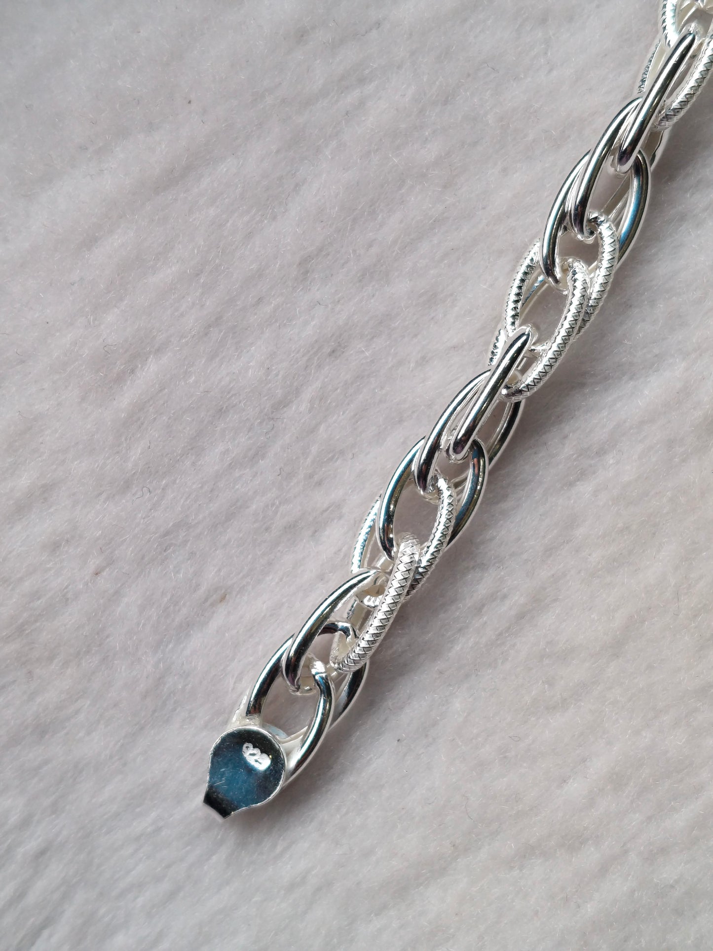 92.5 SILVER MEN'S BRACELET