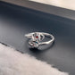 92.5 SILVER ADJUSTABLE MURUGAN RING