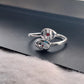 92.5 SILVER ADJUSTABLE MURUGAN RING