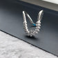 92.5 SILVER ADJUSTABLE VANKI RING (V RING) FOR WOMEN