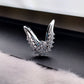 92.5 SILVER ADJUSTABLE VANKI RING (V RING) FOR WOMEN