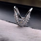 92.5 SILVER ADJUSTABLE VANKI RING (V RING) FOR WOMEN