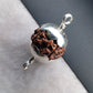 5 MUKHI RUDRAKSHA PENDANT – 92.5 SILVER