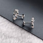 Elegant Floral 92.5 Silver Stud