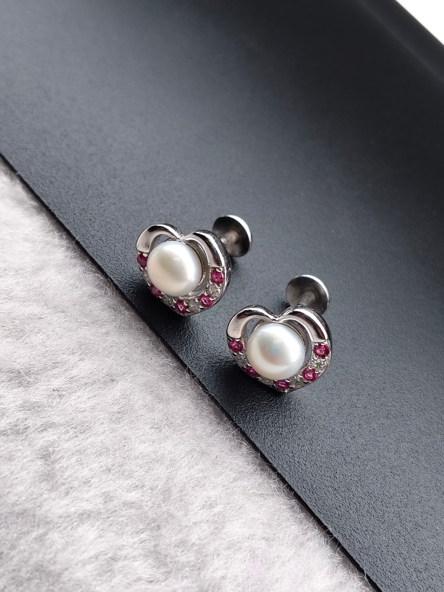Modern 92.5 Silver Stud