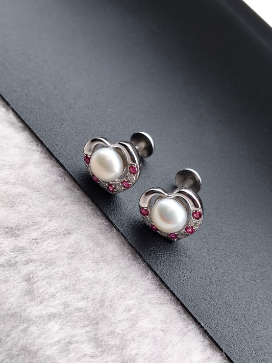 Modern 92.5 Silver Stud