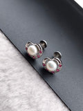 Modern 92.5 Silver Stud