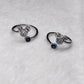 Designer Silver Toe Ring