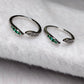 Sparkling Silver Toe Ring