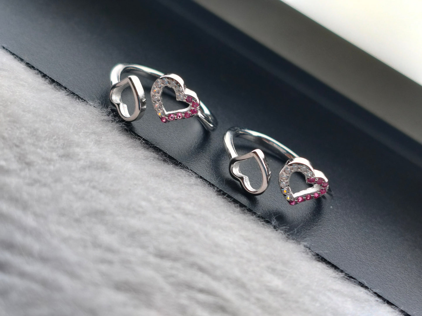 Graceful Silver Adjustable Toe Ring