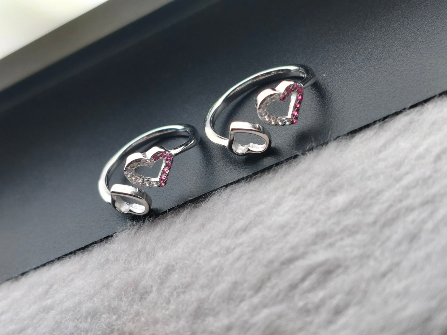 Graceful Silver Adjustable Toe Ring