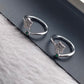 Sparkling Silver Toe Ring