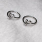 Elegant Heart Silver Toe Ring