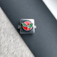 SILVER BUTTON HOLDER|AIADMK