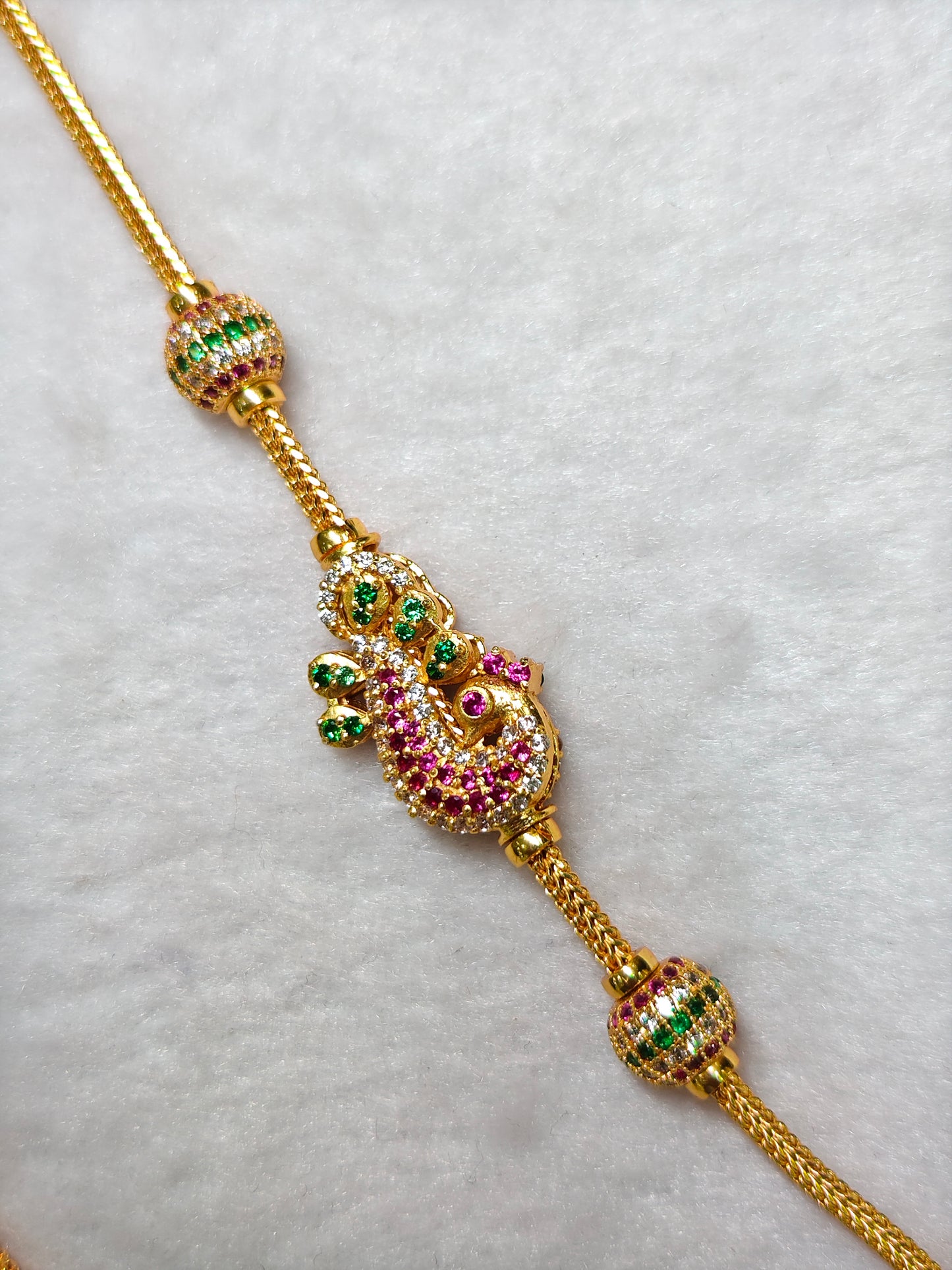 GOLD POLISHED THALI SARAD-1