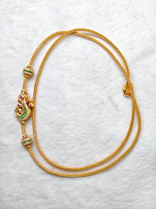 GOLD POLISHED THALI SARAD-1