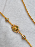 GOLD POLISHED THALI SARAD-6