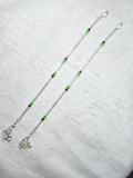 SILVER ANKLET-10 INCHES
