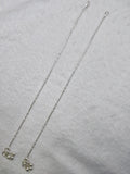 SILVER ANKLET-10 INCHES