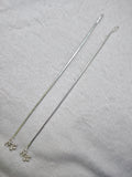 SILVER ANKLET-10 INCHES
