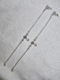 SILVER ANTIQUE ANKLET