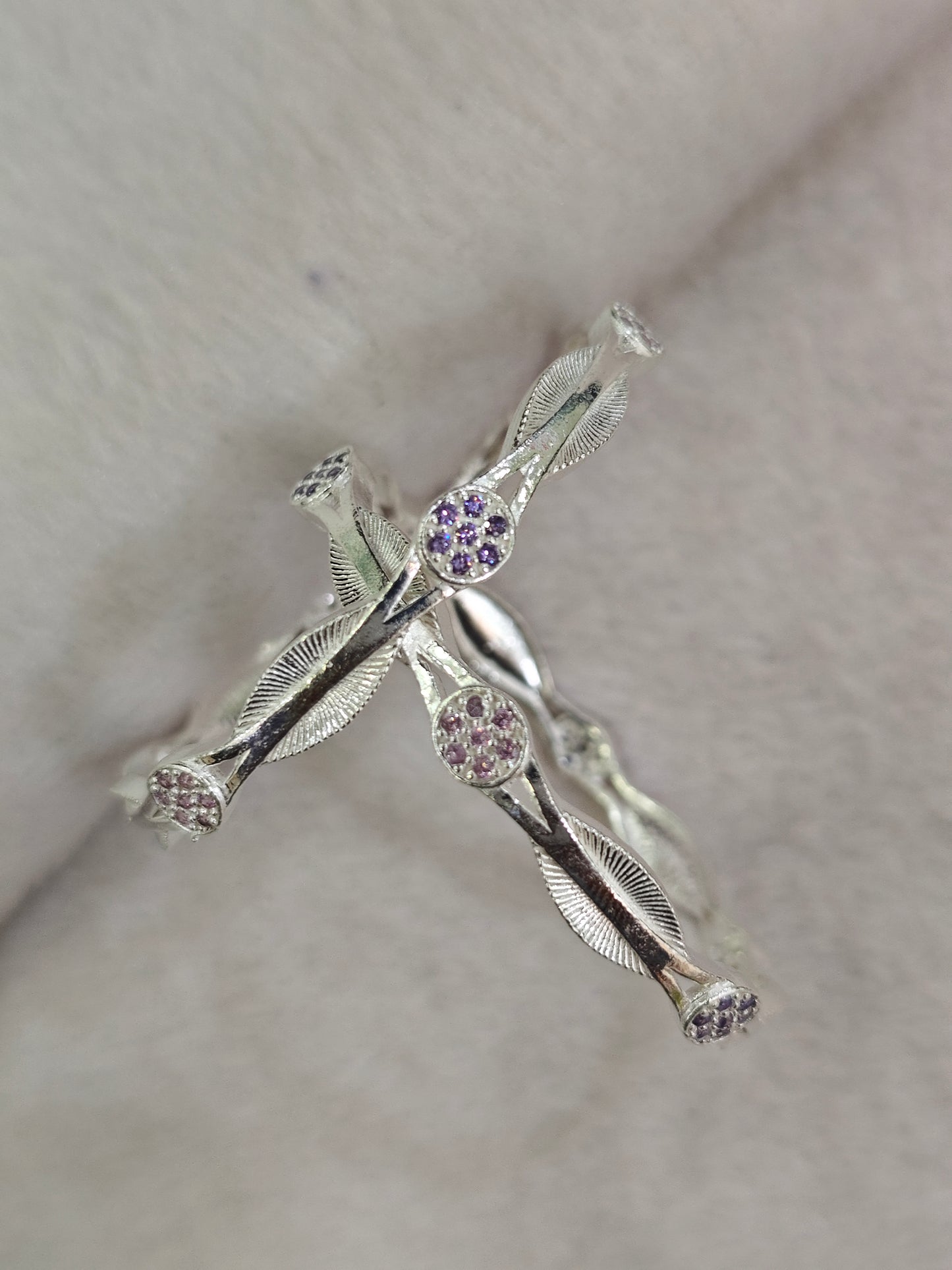 LADIES SILVER BANGLE-3