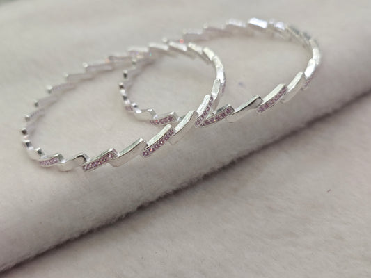 LADIES SILVER BANGLE-4