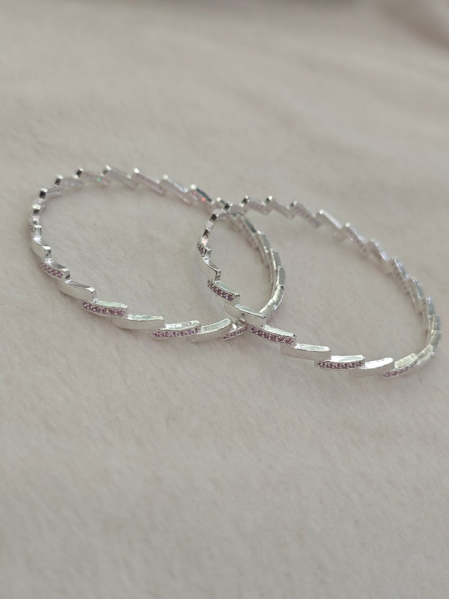 LADIES SILVER BANGLE-4