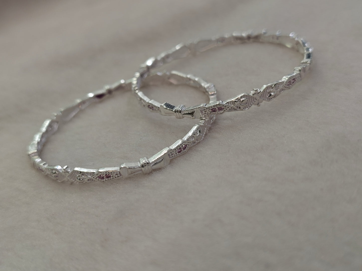 LADIES SILVER BANGLE-6