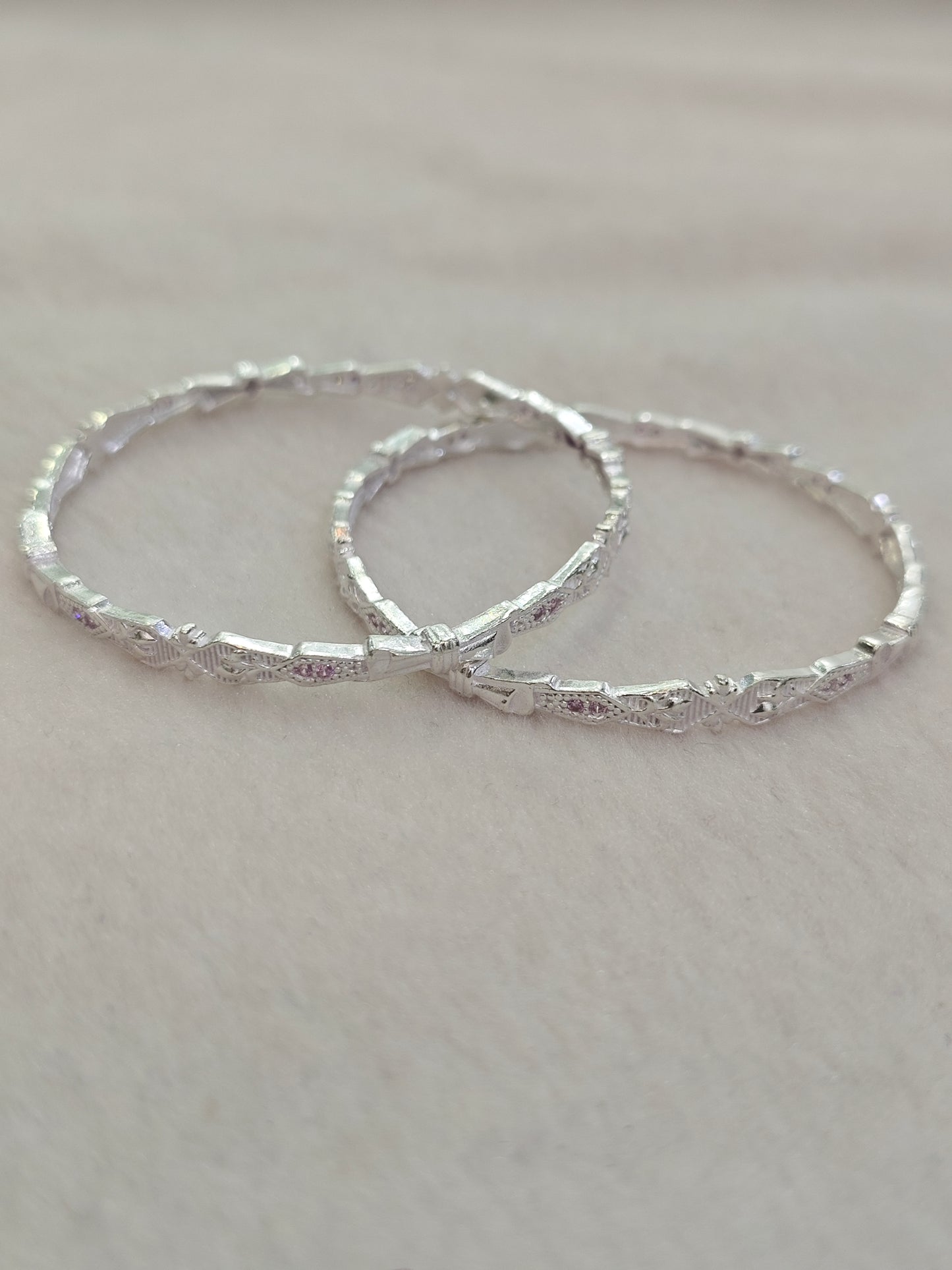 LADIES SILVER BANGLE-6