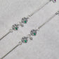 SILVER ANTIQUE ANKLET