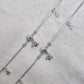 SILVER ANTIQUE ANKLET
