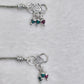 SILVER ANTIQUE ANKLET